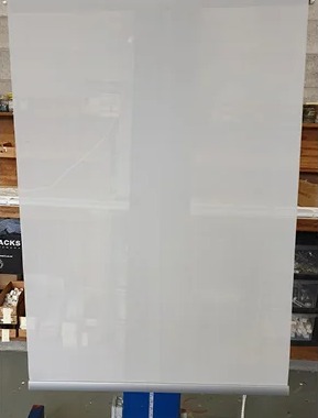 Roller blind after cleaning